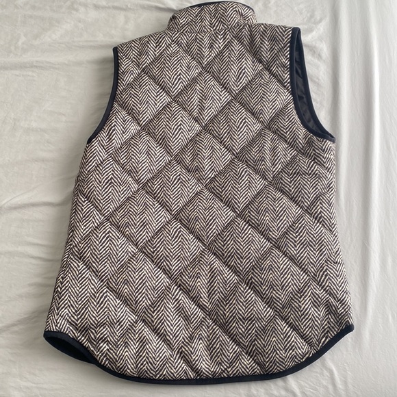 J CREW herringbone quilted vest - Picture 8 of 15